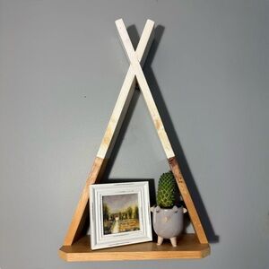 Teepee Shelf Home Decor